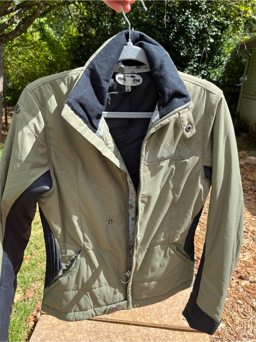 Pearl Izumi Olive Green Insulated Jacket M